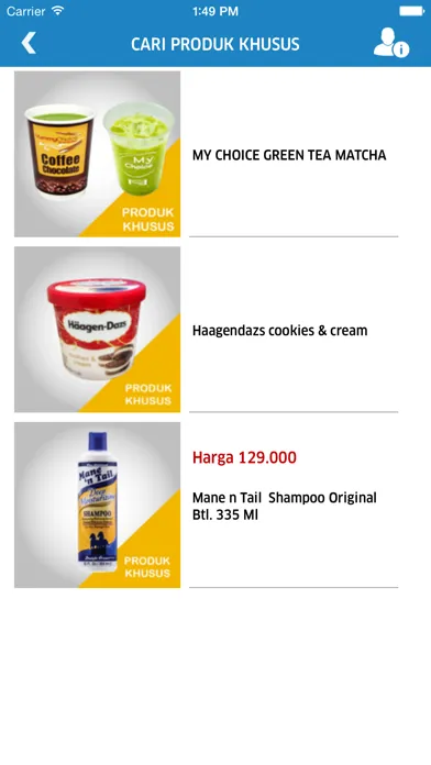 My Indomaret Ekran Görüntüleri