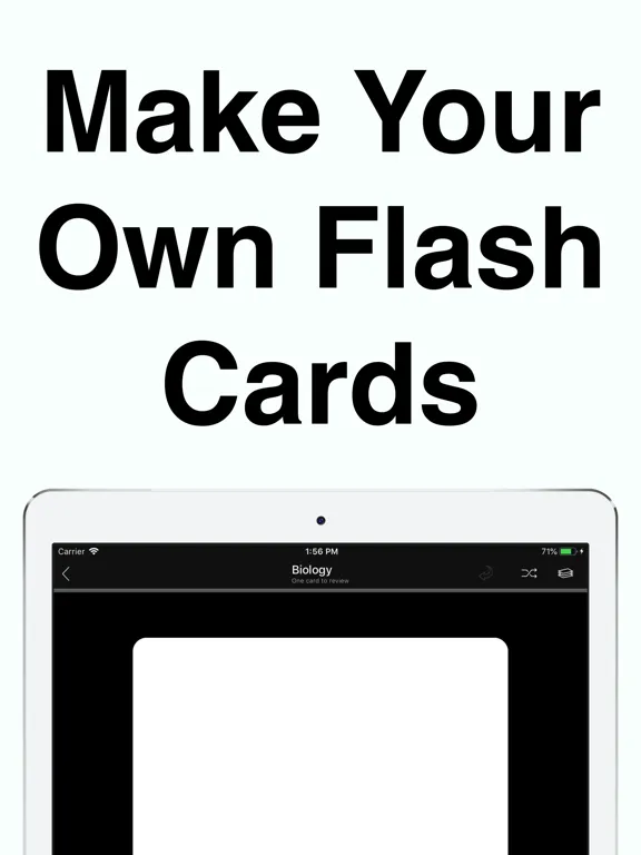 Tangkapan layar Flash Cards Maker - Flashcardy iPad 