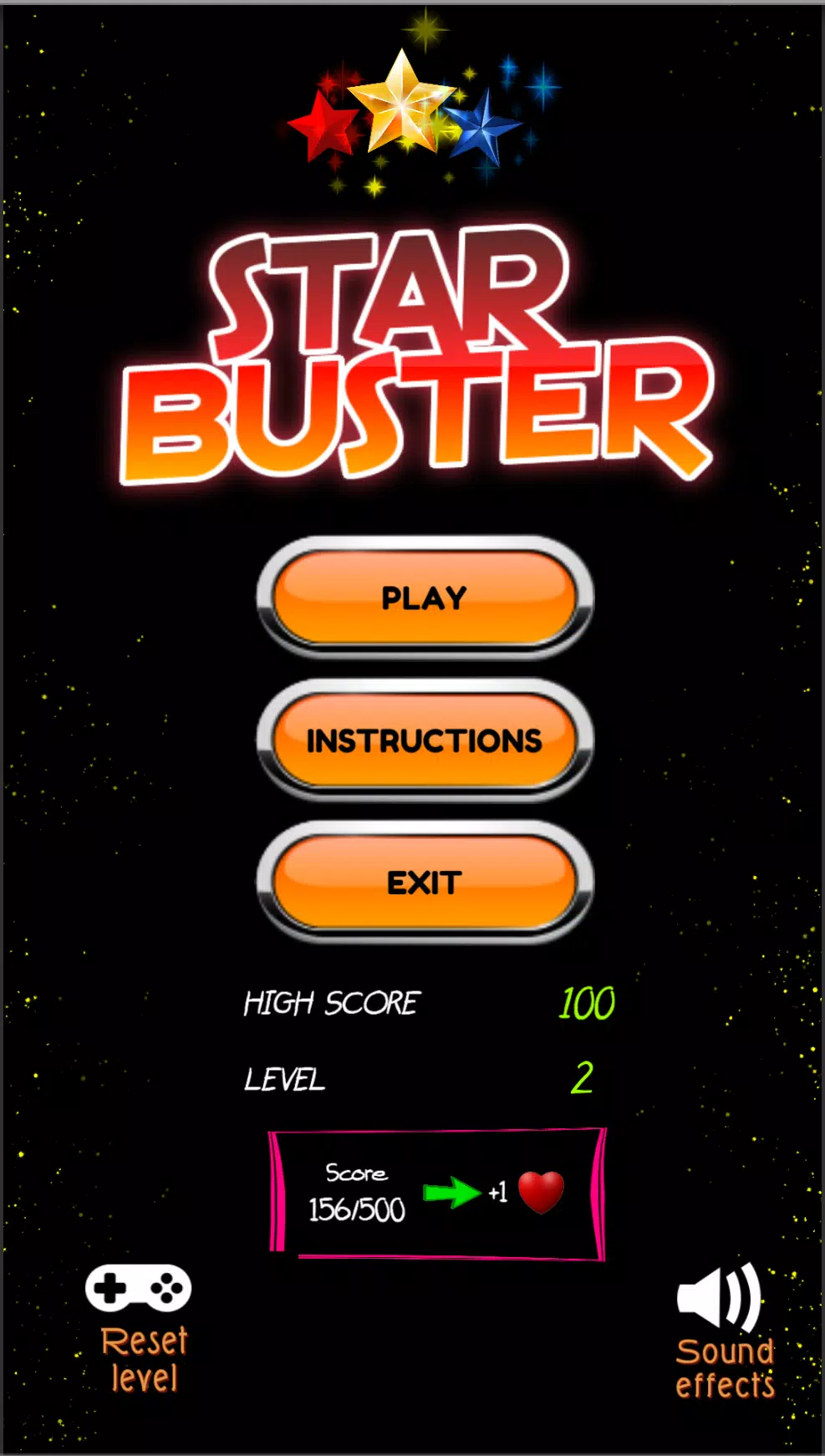 Star Buster скриншоты приложения6