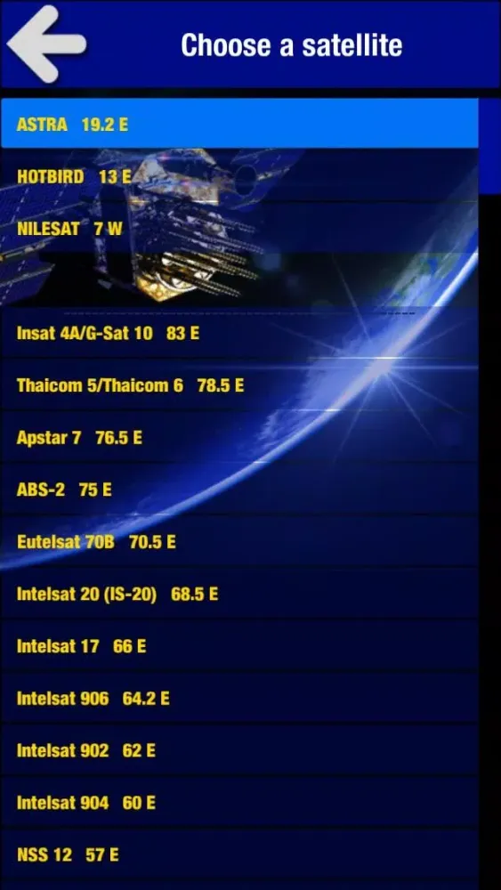 Capturas de pantalla de Dish Install, Pointer & Align