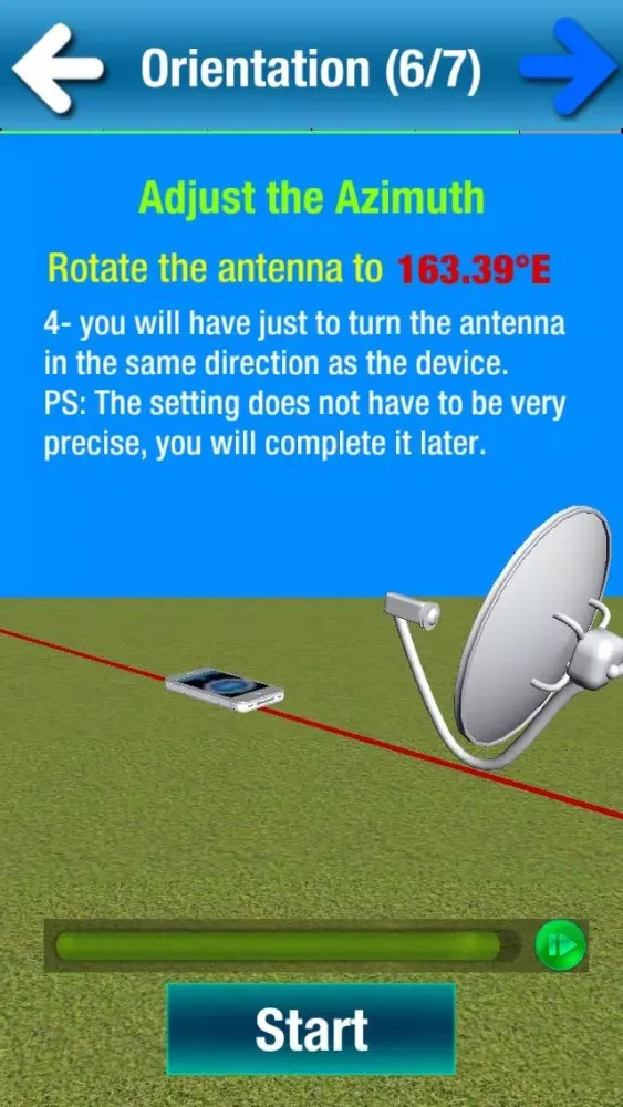 Capturas de pantalla de Dish Install, Pointer & Align