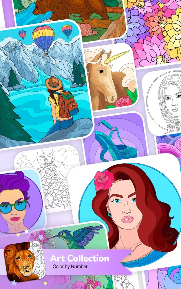 Art Collection Color by Number Screenshots