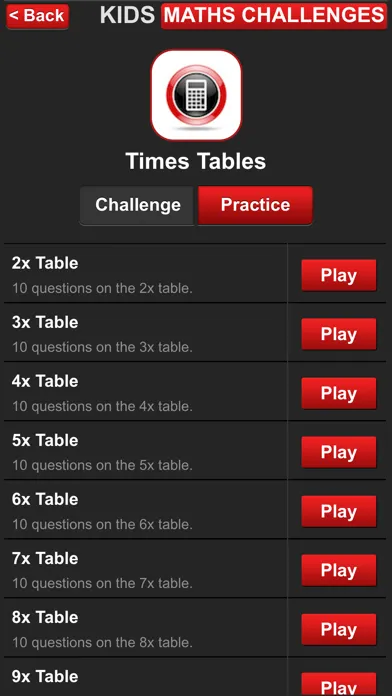 Capturas de pantalla de Kids Maths Challenges