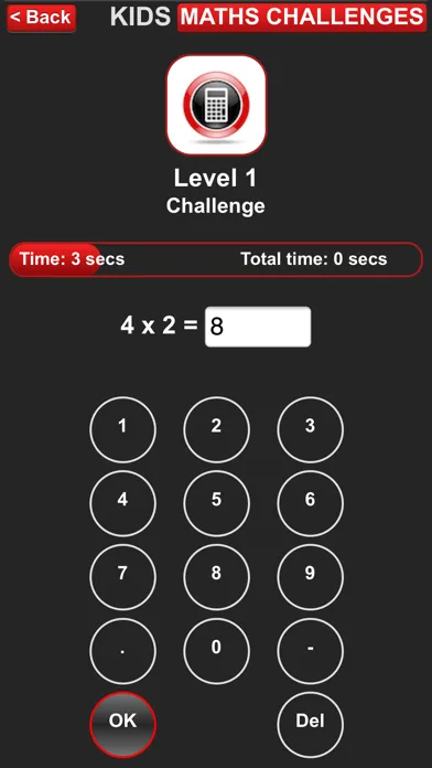 Capturas de pantalla de Kids Maths Challenges
