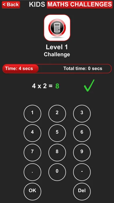 Capturas de pantalla de Kids Maths Challenges