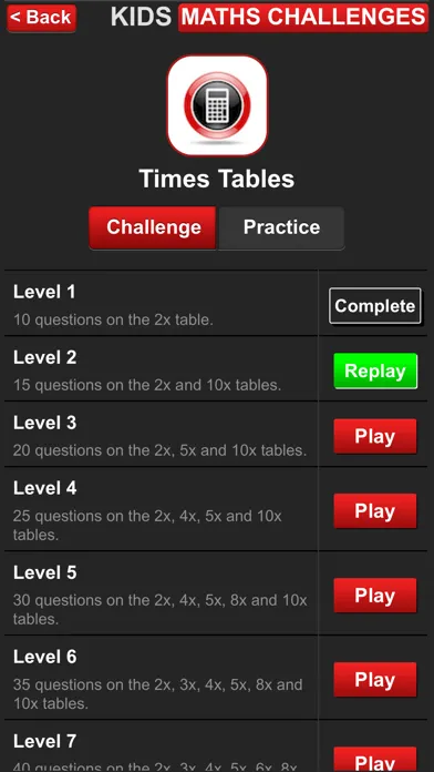 Capturas de pantalla de Kids Maths Challenges