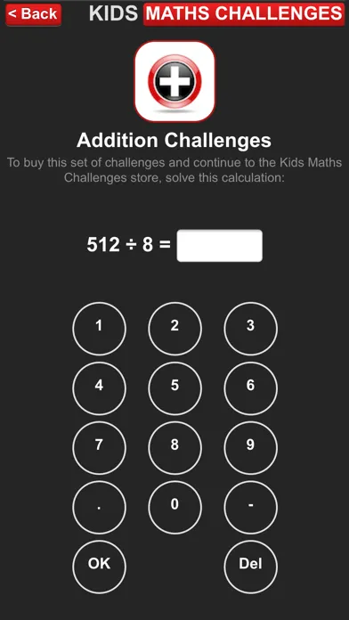 Capturas de pantalla de Kids Maths Challenges