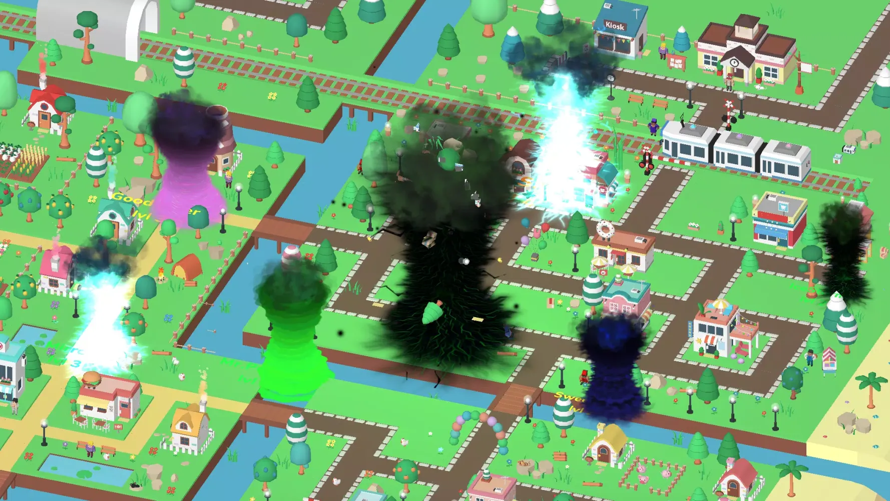 Capturas de pantalla de Holein Tornado io eating game