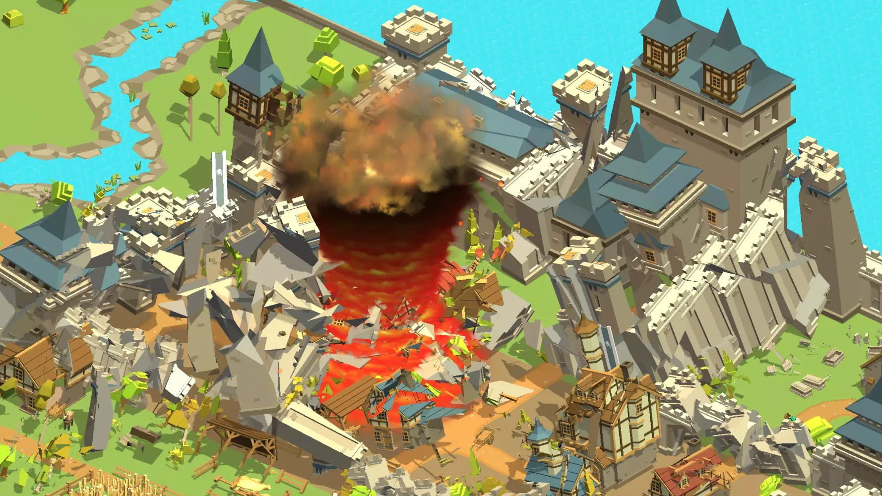 Capturas de pantalla de Holein Tornado io eating game