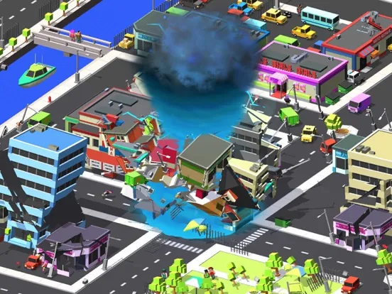 Holein Tornado io game offline iPad 應用截圖