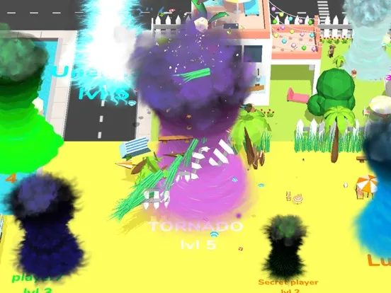 Holein Tornado io game offline iPad 應用截圖
