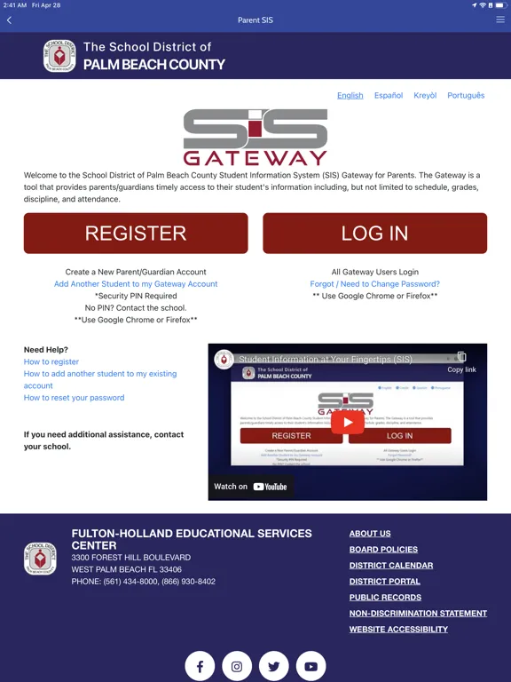 Zrzuty ekranu Inlet Grove High School iPad 