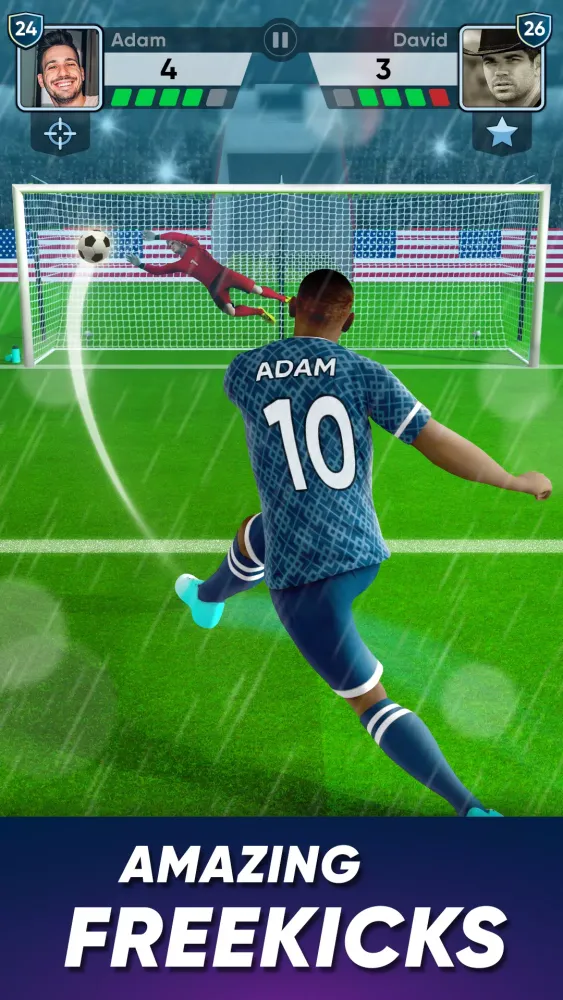 SOCCER Kicks - Stars Strike 25 Screenshots