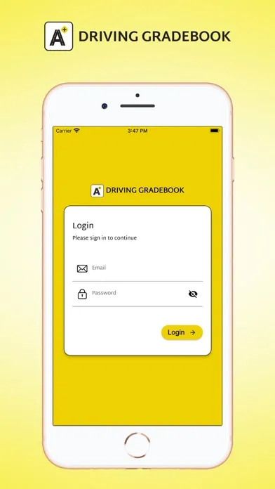 Driving GradeBook Screenshots