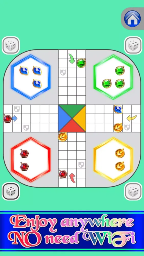Happy ludo club game offline スクリーンショット