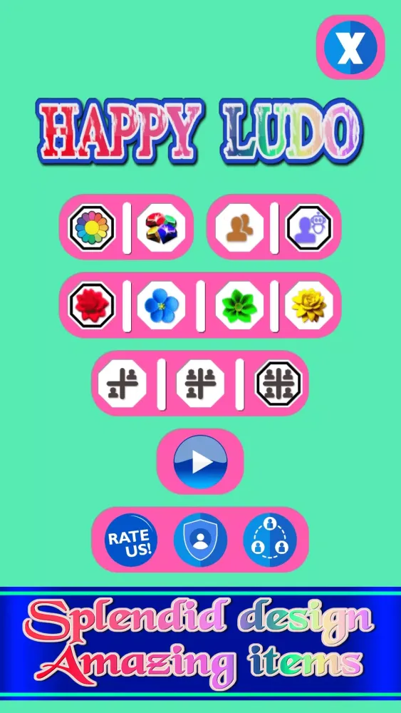 Happy ludo club game offline スクリーンショット
