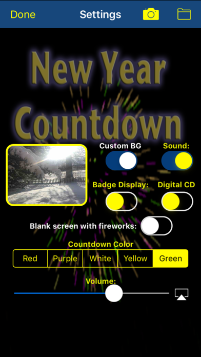 Capturas de pantalla de New Year Countdown