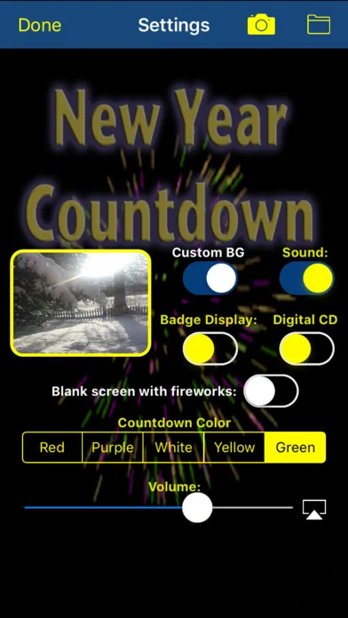 New Year Countdown スクリーンショット