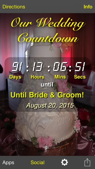 Our Wedding Countdown Ekran Görüntüleri