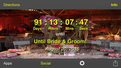Our Wedding Countdown Ekran Görüntüleri
