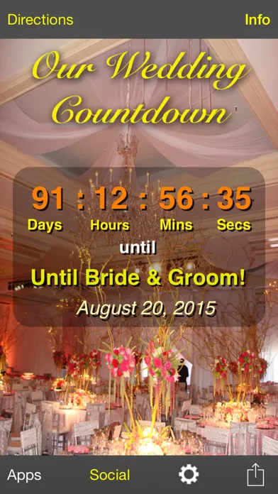 Our Wedding Countdown Ekran Görüntüleri