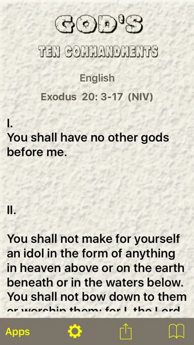 God's Ten Commandments Screenshots