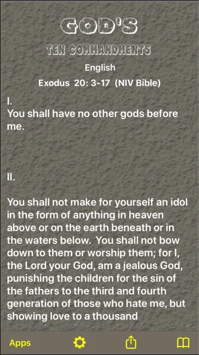 God's Ten Commandments Screenshots