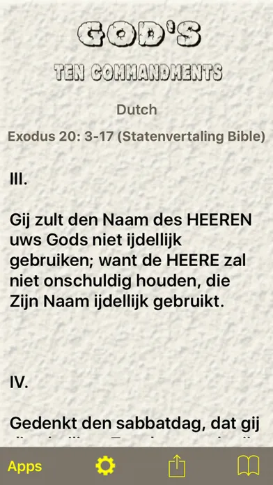 God's Ten Commandments Screenshots