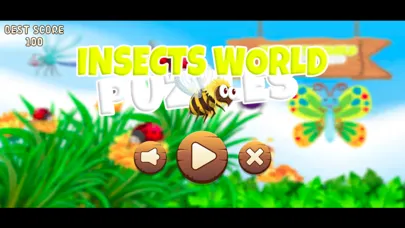 Insects World Puzzles应用截图