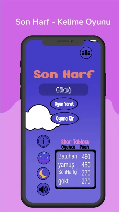Capturas de pantalla de Son Harf Kelime Oyunu