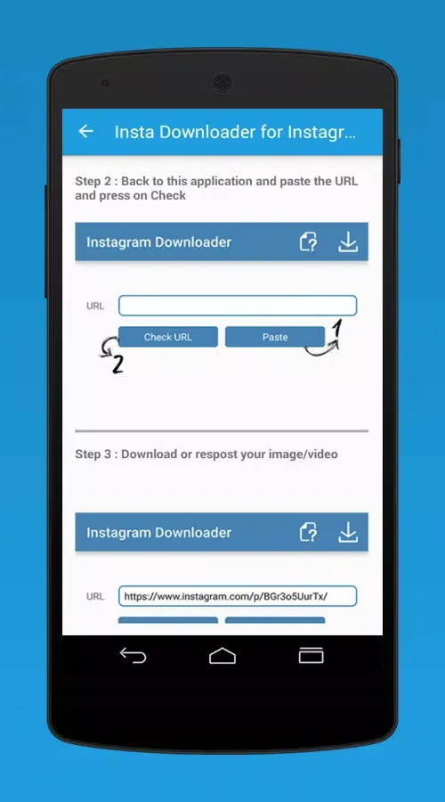 Ảnh chụp màn hình của Insta Downloader for Instagram