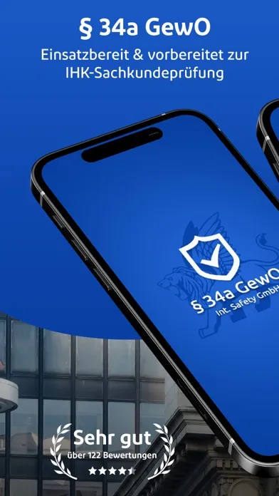 Captures d'écran de § 34a GewO Lern-App