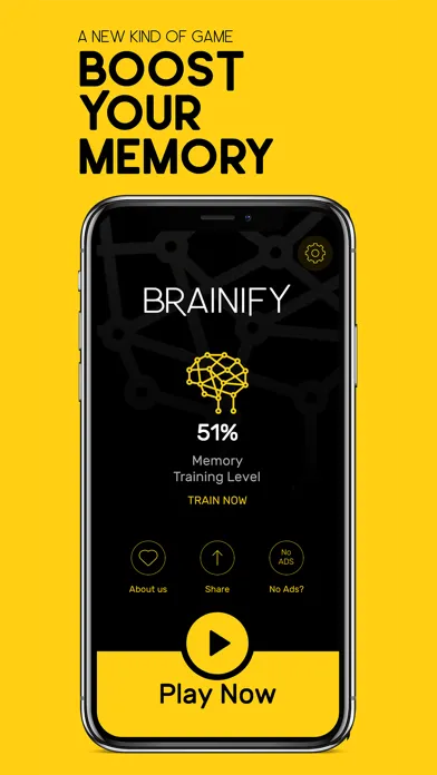 Capturas de tela do Brainify