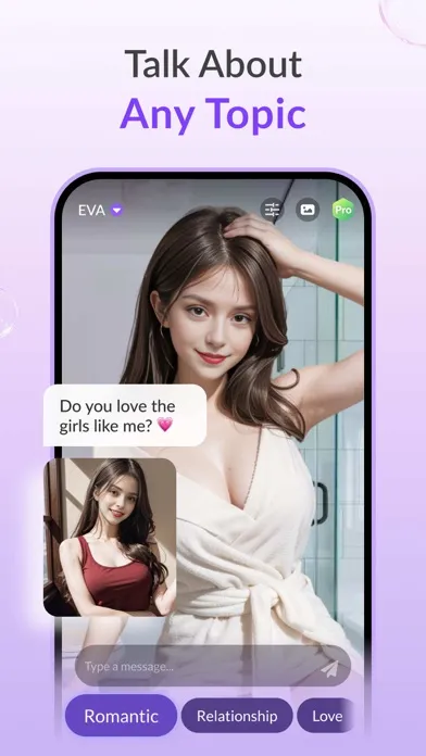 Zrzuty ekranu Intimate AI Girlfriend 18