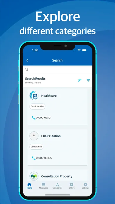 Eze Connect سکرین شاٹس