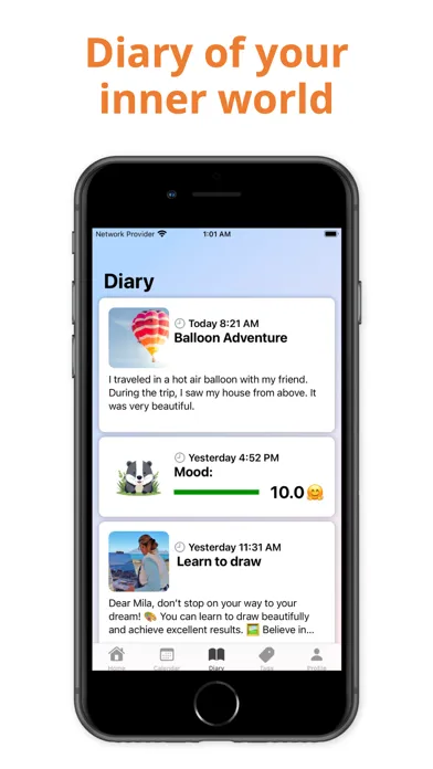 AI Dream Analyzer - Mila Diary Screenshots