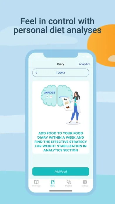 Screenshot di FoodMate - Intuitive eating