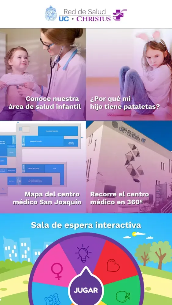 Ảnh chụp màn hình của Centro Médico San Joaquín