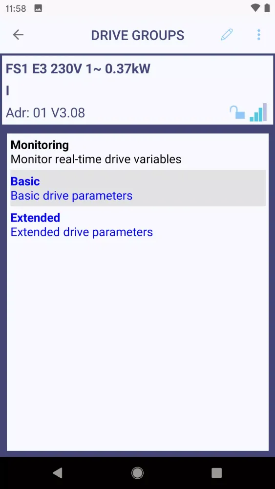 OPTITOOLS Mobile Screenshots