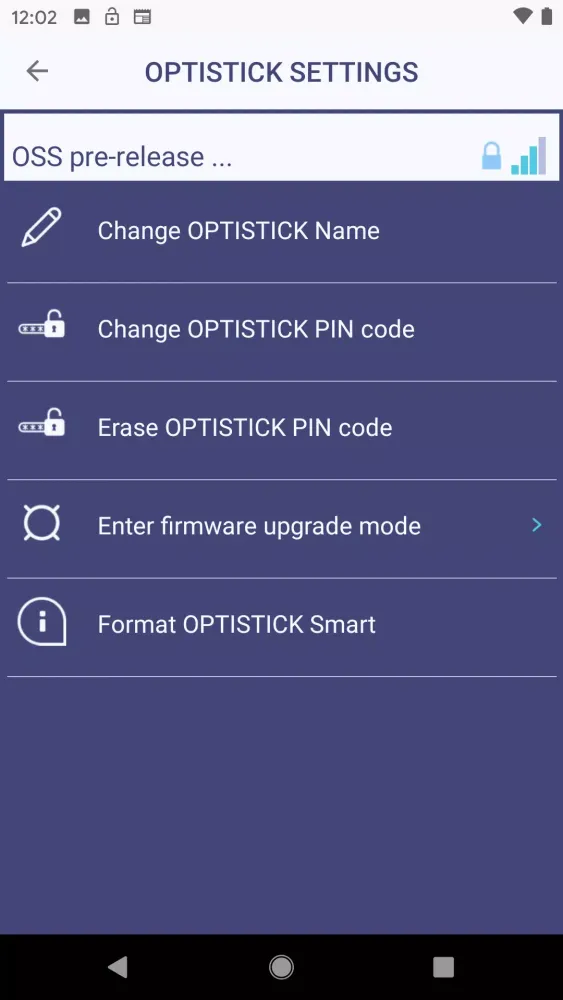 OPTITOOLS Mobile Screenshots
