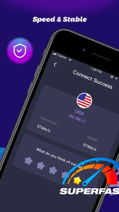 Invincible VPN-Safe&fast Ekran Görüntüleri