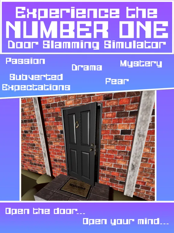 Capturas de tela do Door Slamming Simulator iPad 