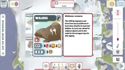 Ảnh chụp màn hình của Greenland board game