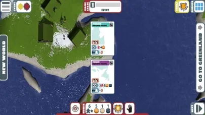 Ảnh chụp màn hình của Greenland board game