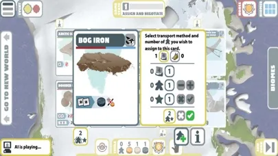 Ảnh chụp màn hình của Greenland board game