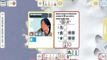 Ảnh chụp màn hình của Greenland board game
