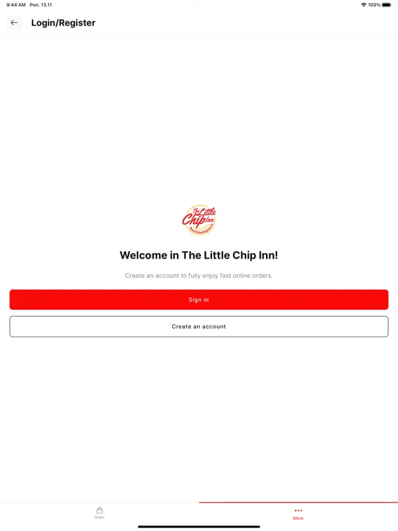 Capturas de tela do The Little Chip Inn Takeaway iPad 