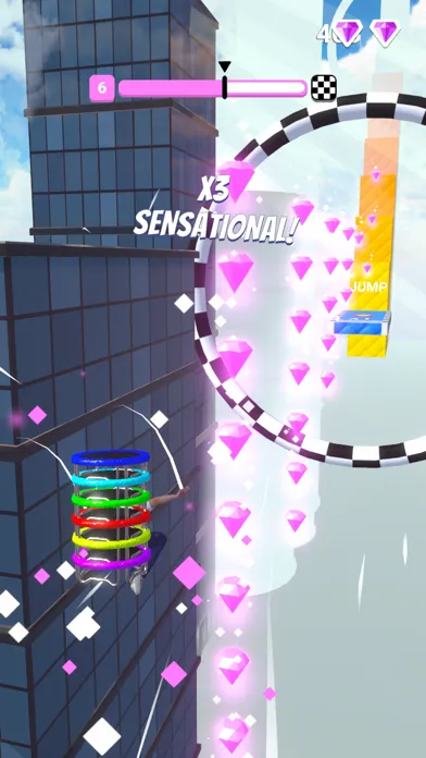 Tangkapan layar Trampoline Stacker