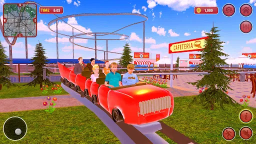 Theme Park RollerCoaster Sim Screenshots