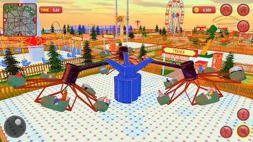 Theme Park RollerCoaster Sim Screenshots